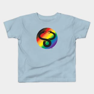 Evil Spirits Shiel (Gay PrideFlag) Kids T-Shirt